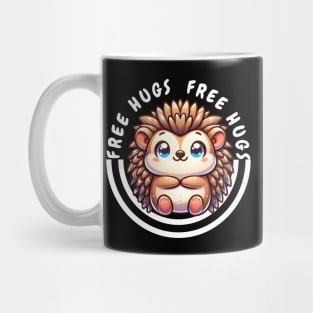 Cuddly Hedgehog: Free Hugs and Smiles for All Mug